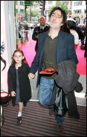Yvan Attal et sa fille Alice, à la première de Kung-Fu Panda, en juin 2008.