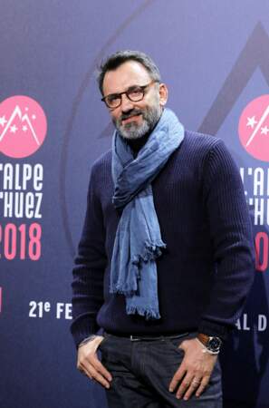 Frédéric Lopez lors de la Soirée d'ouverture du 21éme Festival International du Film de Comédie de l'Alpe d'Huez le 16 Janvier 2018. 