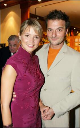 Virginie Efira et Patrick Ridremont célèbre l'amitié franco-belge au pavillon Gabriel Serre en 2004.