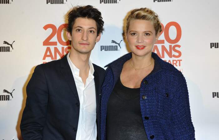 Pierre Niney et Virginie Efira lors de l'avant première du film ''20 ans d'écart à Paris, le 6 mars 2013. 