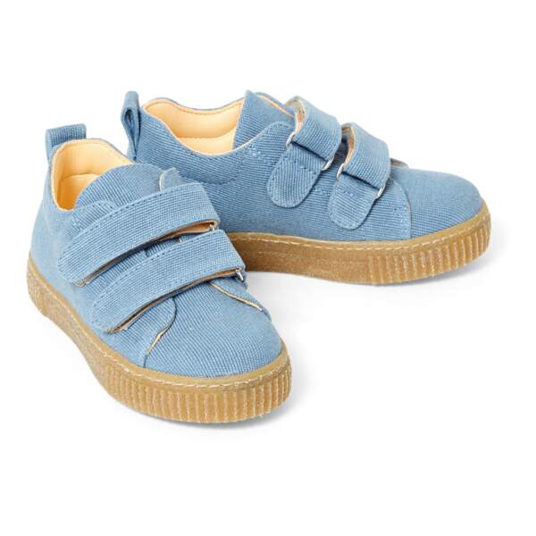 Nouveau Victoria Kids Toile Unisexe Lacet Chaussures 100% Coton Organique Vegan Sneakers 