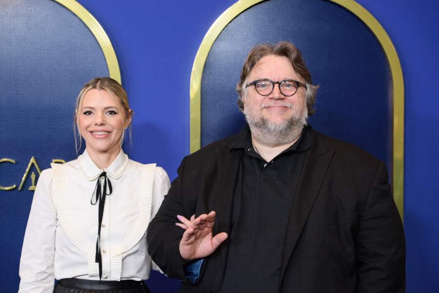 Le réalisateur mexicain, Guillermo del Toro était présent lors du diner des pré- Oscars à Los Angeles. 