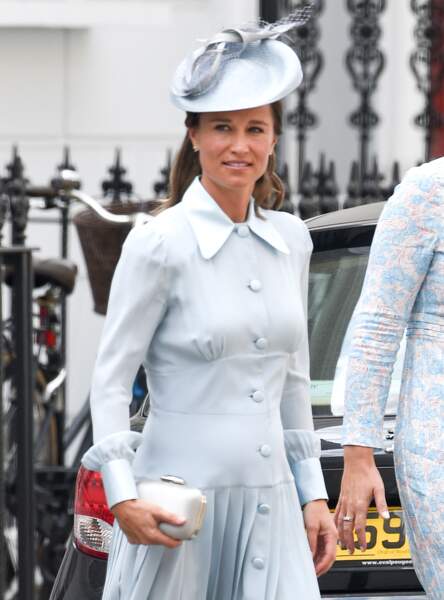 Pippa Middleton à Wimbledon, à Londres, le 8 juillet 2019. 
