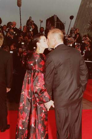 Bruce Willis et Demi Moore, au festival de Cannes en 1997