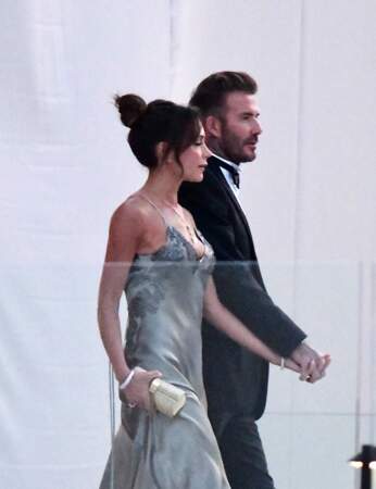 Victoria et David Beckham étaient très élégants pour assister aux noces de leur fils de 23 ans et de leur belle-fille de 27 ans