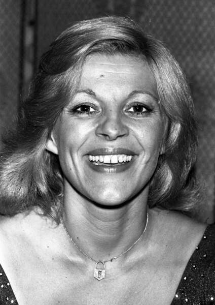 Nicoletta sur le plateau d'une émission télé, le 22 août 1979.