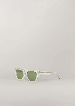 Lunettes de soleil Roaden Sunglasses en acétate de cellulose, fabriqué en Italie, Loro Piana, 460€