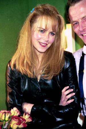 Nicole Kidman à la 1ère de la pièce de théâtre "The Blue Room" à Londres en 1998