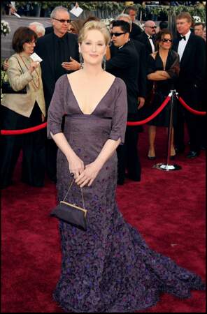 Meryl Streep lors de la cérémonie des Oscars, en 2006.