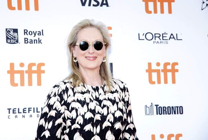 Meryl Streep à la première du film "The Laundromat" pendant le festival international du film de Toronto (TIFF), en septembre 2019.