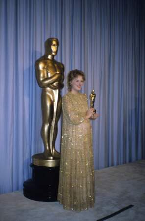 En 1983, Meryl Streep reçoit l'Oscar de la meilleure actrice pour son interprétation dans le film "Le choix de Sophie".