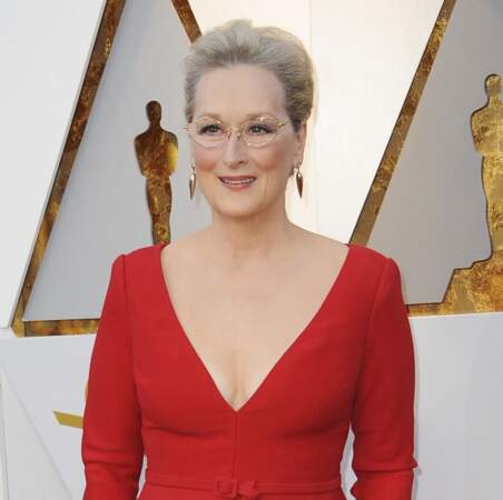 Meryl Streep est une habituée de la cérémonie des Oscars à laquelle elle assiste chaque année, comme en mars 2018.