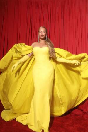 Beyoncé lors de la 94e cérémonie des Oscars à Los Angeles, le 27 mars 2022. 
