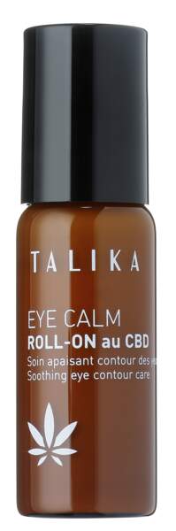 Eye Calm Roll On de Talika, un roller apaisant au CBD pour lisser les poches, 29,90€ les 10ml