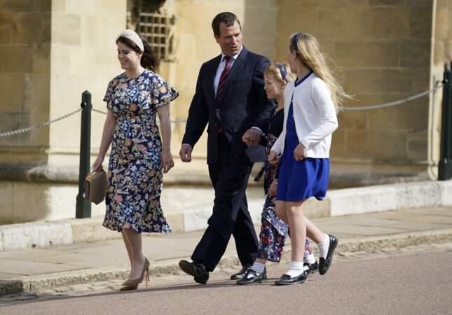 La princesse Eugénie, Peter Philips et leurs filles ravis de fêter Pâques en famille le 17 avril 2022