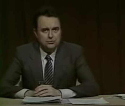 Jean Boissonnat, co-animateur du débat d'entre-deux-tours en 1981, entre Valéry Giscard D'Estaing et François Mitterrand 