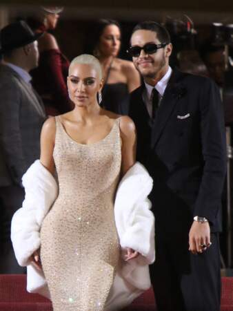 Kim Kardashian emprunte la robe de Marilyn Monroe  lors du MET Gala 2022.