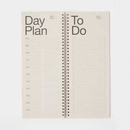 Carnet To Do / Day Plan, Marjolein Delhaas au Conran Shop, 35€