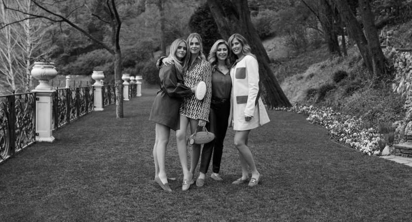 Valentina, Chiara, Marina et Francesca Ferragni pour Tod's Generations