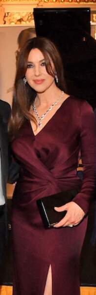 Monica Bellucci signe pour le retour des cheveux longs à Monaco, le 5 mai 2022. 
