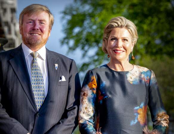 Le roi Willem-Alexander et la reine Maxima des Pays-Bas 