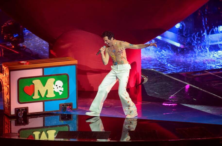 Les fans exultent devant le show de Mika lors de l'Eurovision, samedi 14 mai 