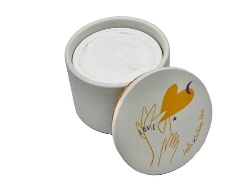 Coffret pot en béton réutilisable & éco-recharge Crème Originale, La Crème Libre x Adolie, 49,90€ sur lacremelibre.com