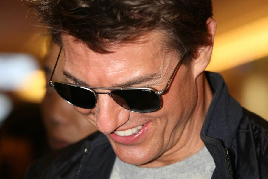 Tom Cruise pour la promotion du film Jack Reacher,  à Tokyo (Japon), le 8 janvier 2013