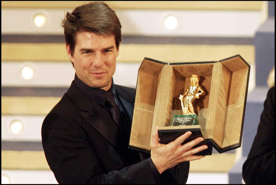 Tom récompensé du prix David di Donatello, à Rome (Italie), en 2005