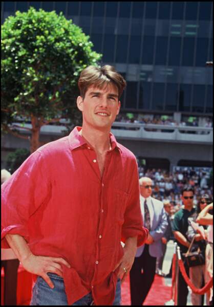Tom Cruise à l'avant-première du film The Firm, en 1993