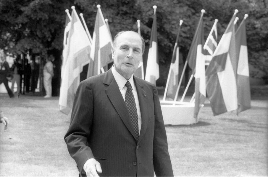 François Mitterrand en 1988
