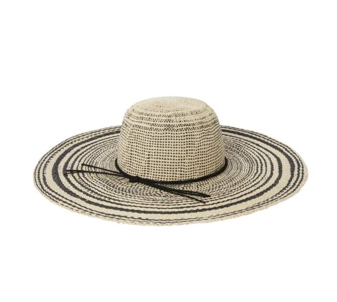 Grand chapeau de soleil, Promod, 19,99€