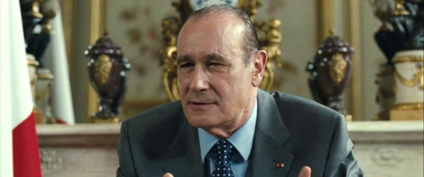 Bernard Le Coq dans la peau de Chirac dans le film "La Conquête".