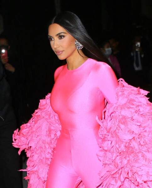 Le liquid hair de Kim Kardashian : l'une des premières à avoir lancé la tendance.
