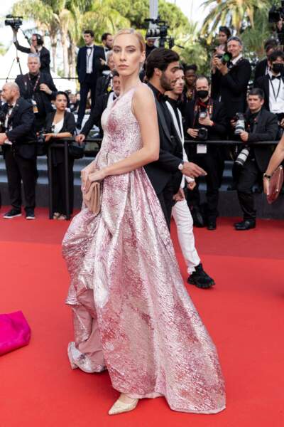Magda Swider - Montée des marches du film « Broker (Les bonnes étoiles) » lors du 75ème Festival International du Film de Cannes. Le 26 mai 2022