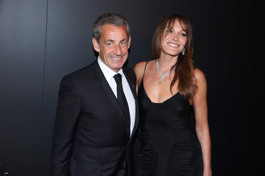 Nicolas Sarkozy et Carla Bruni au dîner Women In Motion du Festival de Cannes