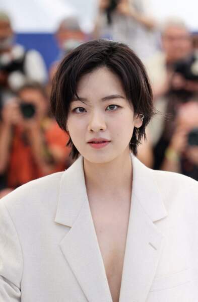 Lee Joo-Young au photocall de "Broker (Les bonnes étoiles)" lors du 75ème Festival International du Film de Cannes, le 27 mai 2022.