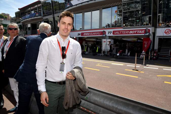 Louis Ducruet lors de la journée des qualifications du Grand Prix de Monaco 2022 de F1