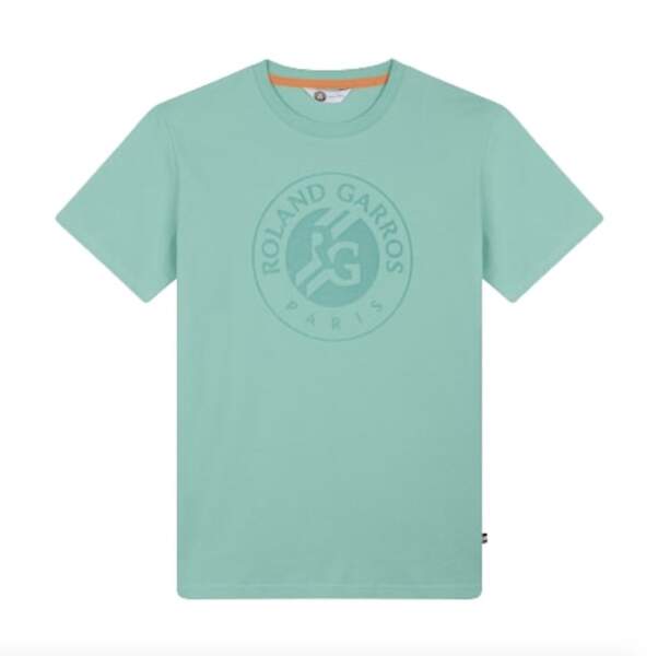 T-shirt homme Vert, Roland-Garros, 35 €