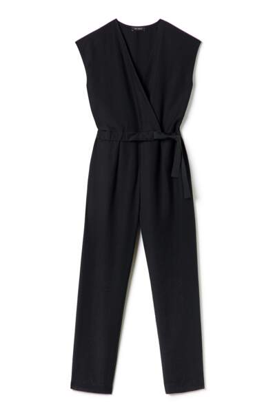 Combinaison pantalon noire Leni, cop.copine, 175€ sur cop-copine.com