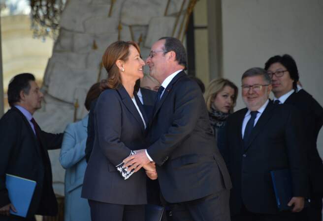 Ségolène Royal et François Hollande, des ex en bons termes