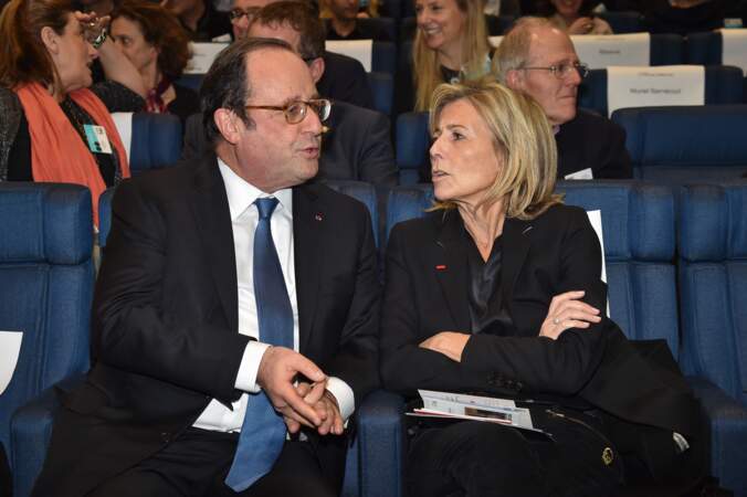 François Hollande et Claire Chazal, des amis de longue date 