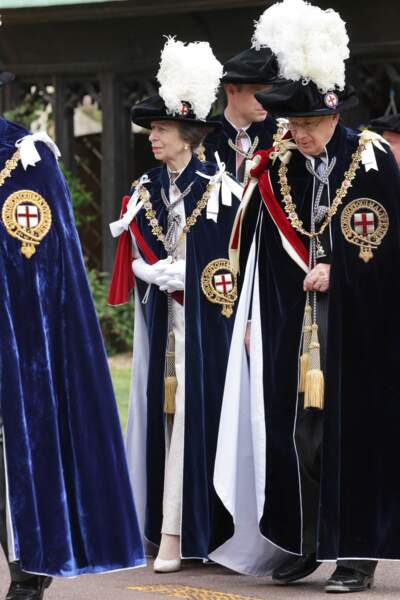 La princesse Anne a rejoint l'Ordre de la Jarretière en 1994