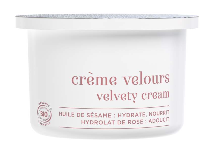 Recharge Crème Velours, estime&sens, 29€ les 50ml en instituts de beauté, spas, parfumeries et sur estime-et-sens.fr