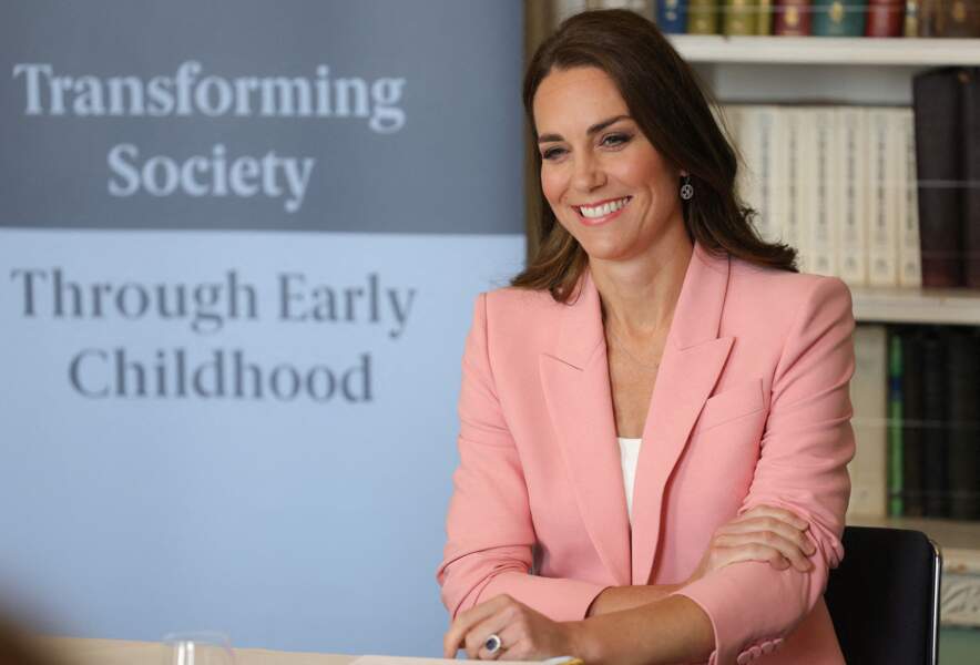 Kate Middleton en rose pastel très tendance cet été 2022 