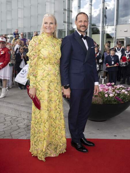 La princesse Mette Marit de Norvège et le prince Haakon