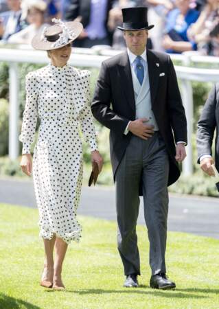 Le prince William et Kate  Middleton sont apparus rayonnants au Royal Ascot 2022, le 17 juin 2022.