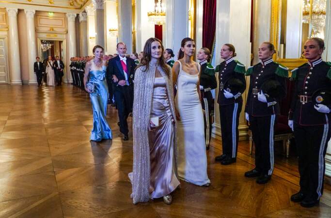 La princesse Olimpia Preslavska lors du dîner de gala pour célébrer le 18ème anniversaire de la princesse Ingrid Alexandra, au Palais d'Oslo, Norvège, le 17 juin 2022. 