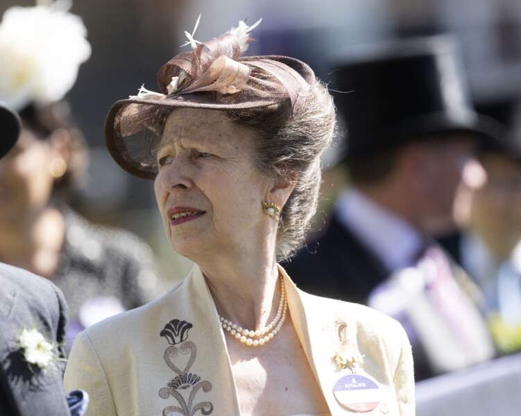 La princesse Anne lors du premier jour du Royal Ascot, ce 14 juin