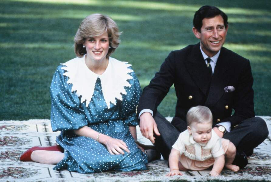 La princesse Diana et Charles